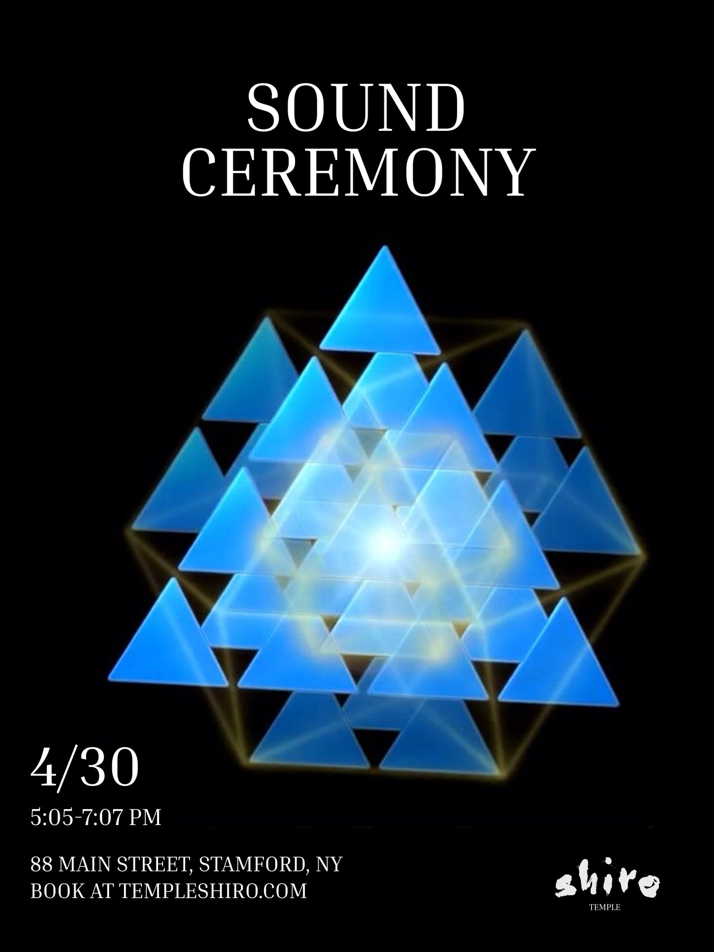 sound ceremony 4/30