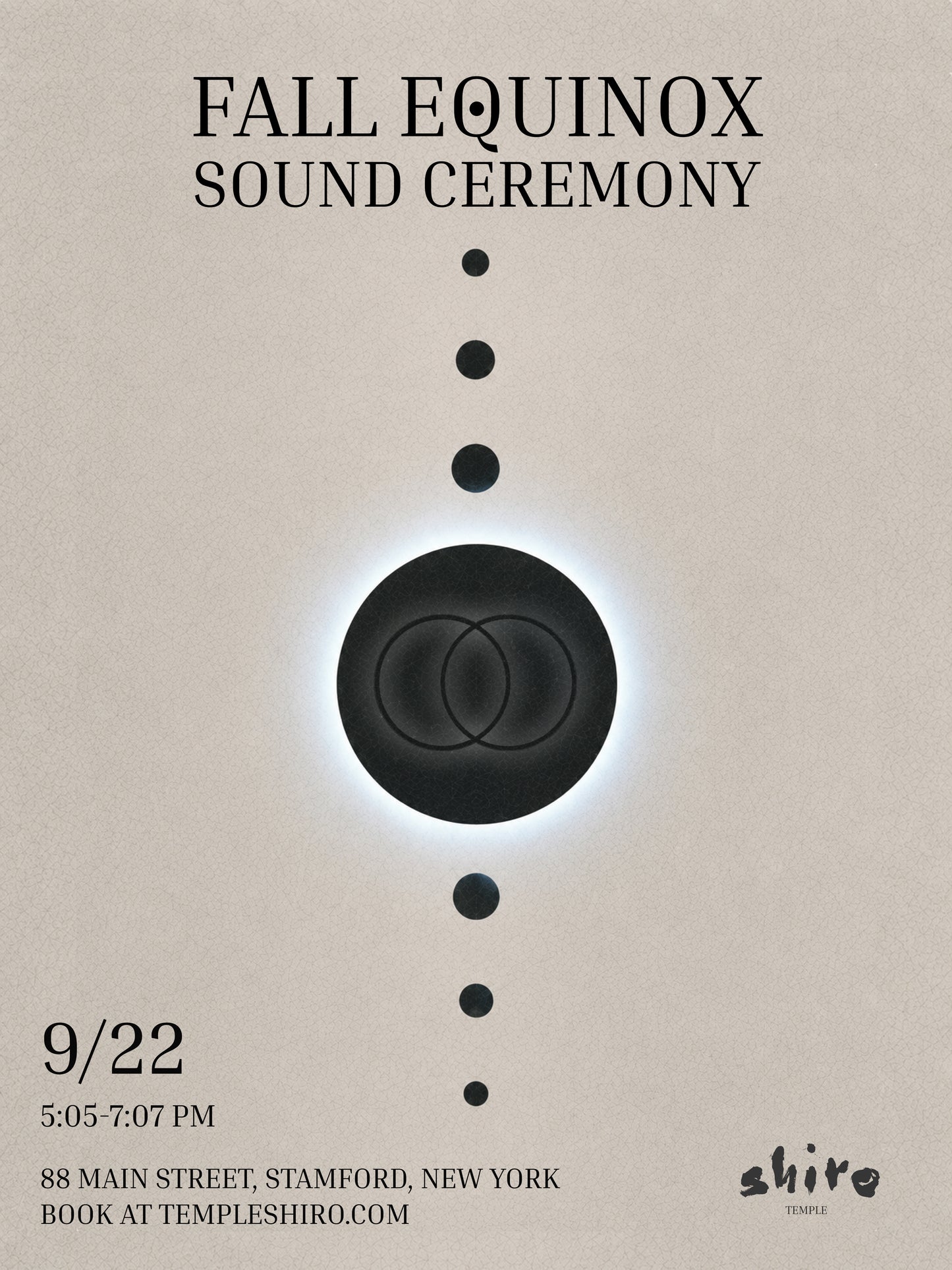 sound ceremony 9/22
