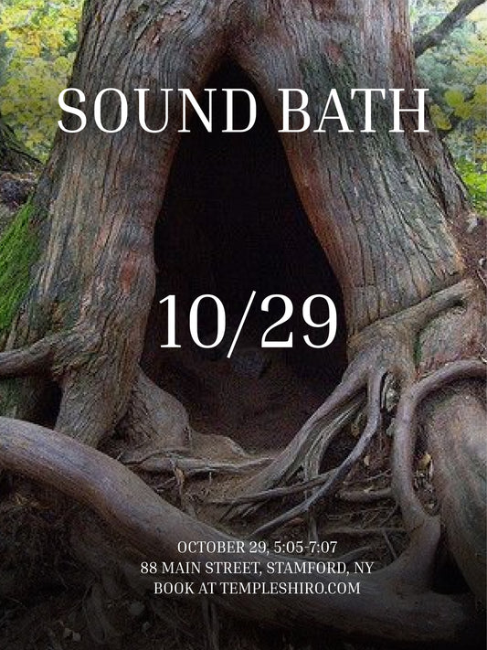 sound bath 10/29