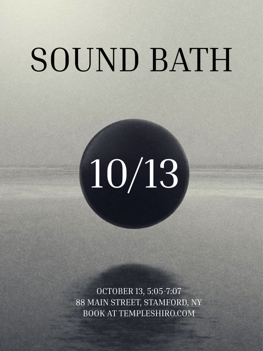 sound bath 10/13