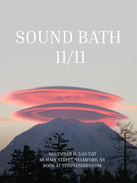 sound bath 11/11