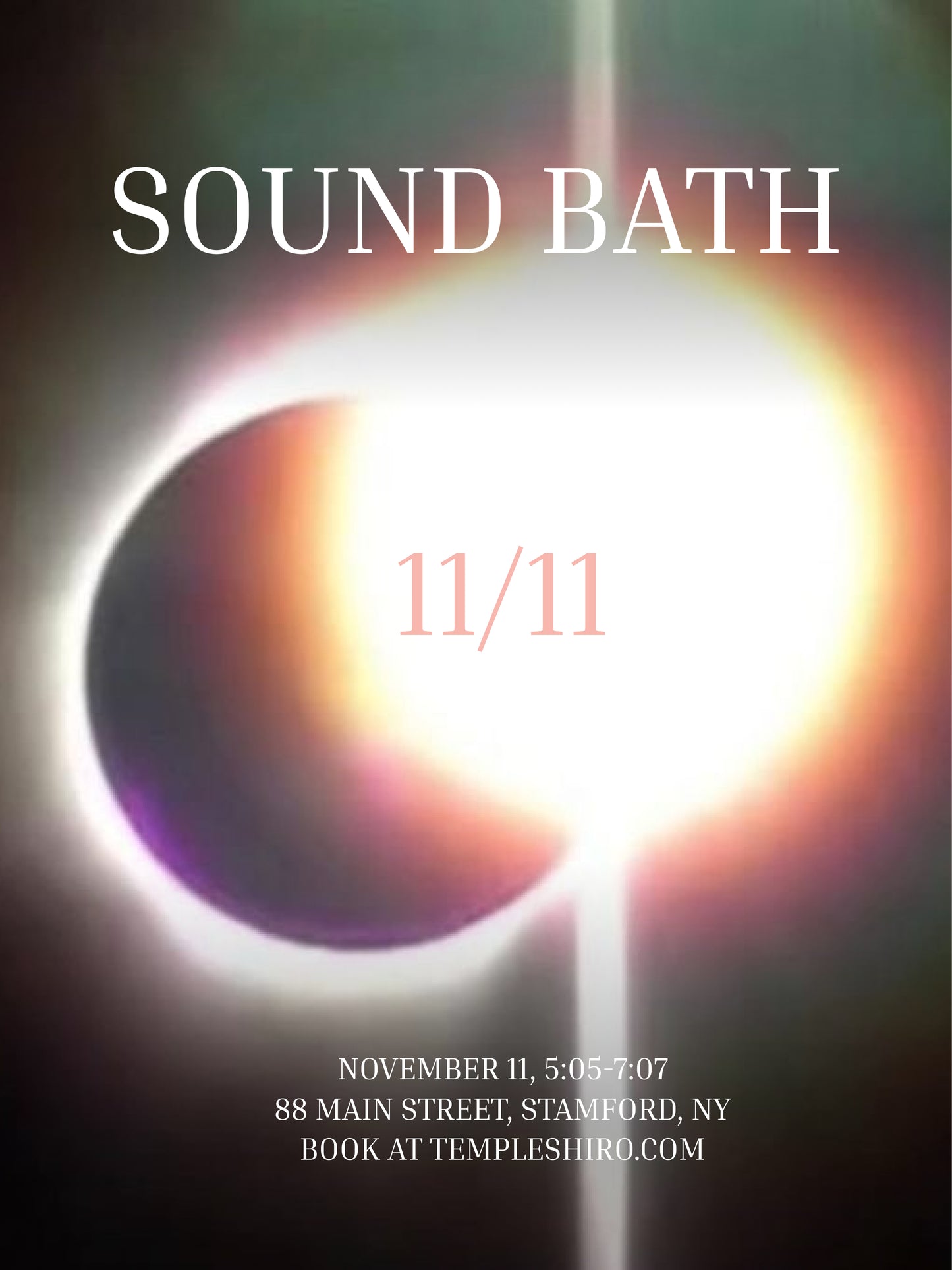 sound bath 11/11